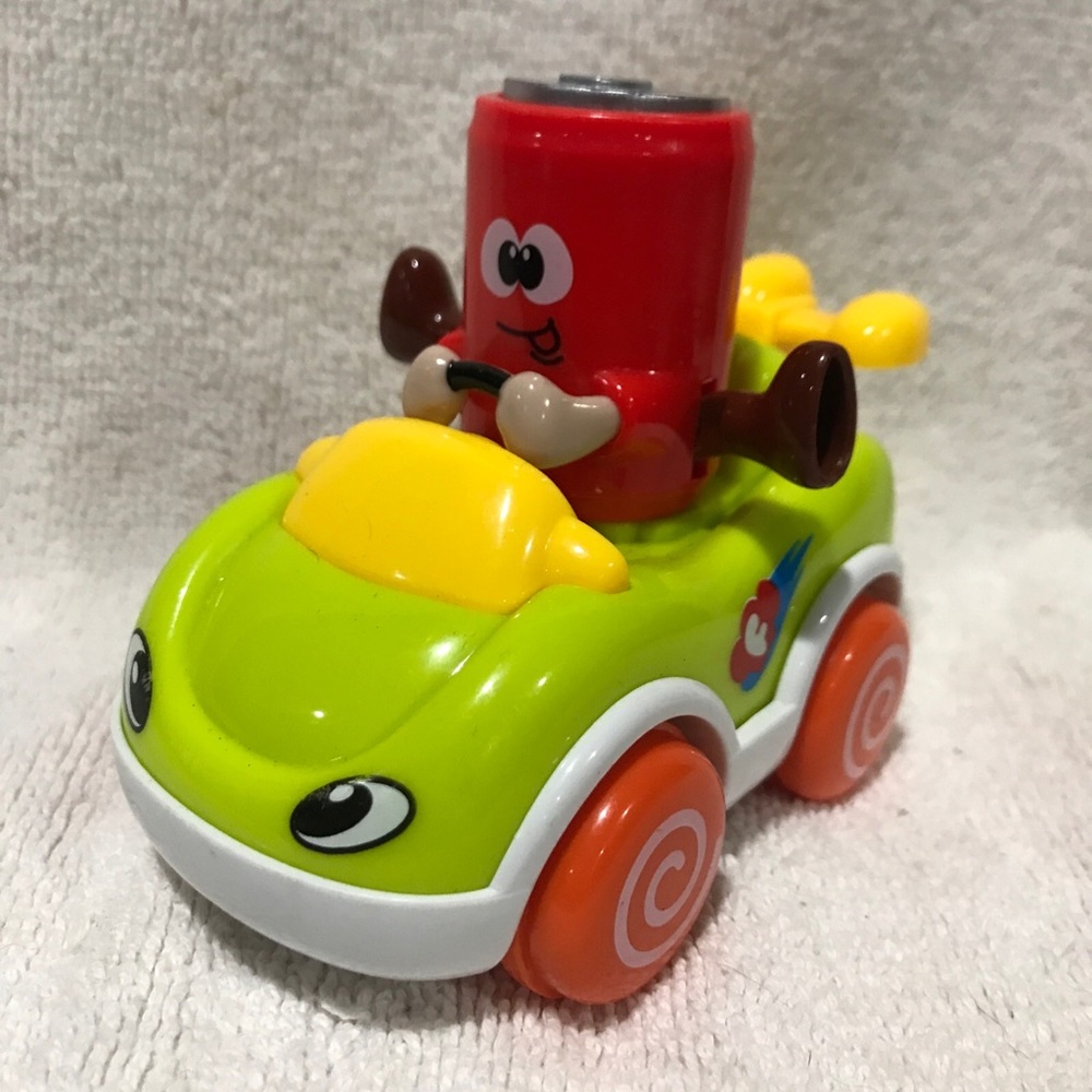 Vatos Friction Toy Car Cartoon Like Character